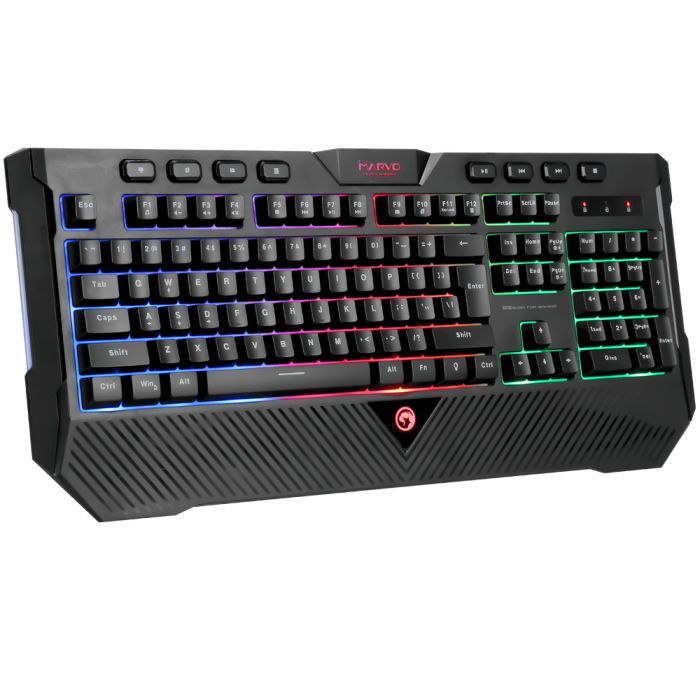 Клавіатура Marvo K656 3 colors-LED USB (K656) зображення 3
