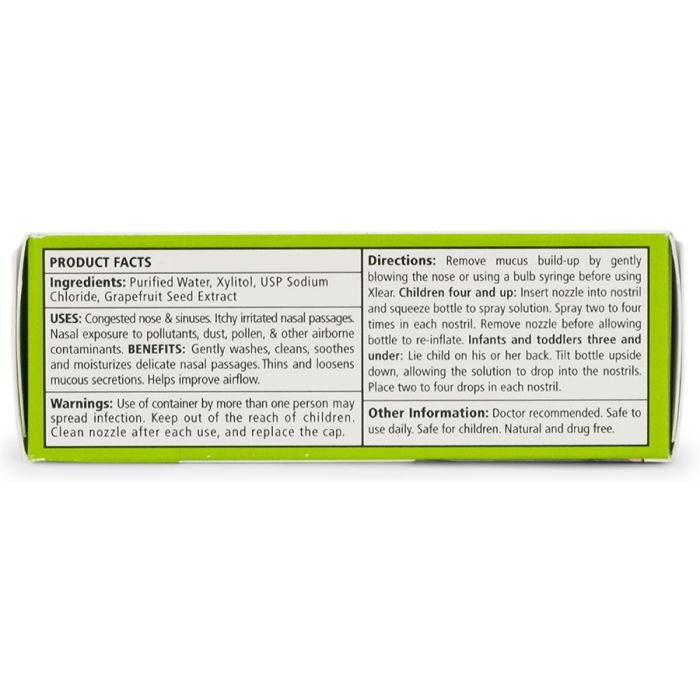 Минералы Xlear Детский натуральный солевой назальный спрей с ксилитом 22 мл (700596100039) изображение 4