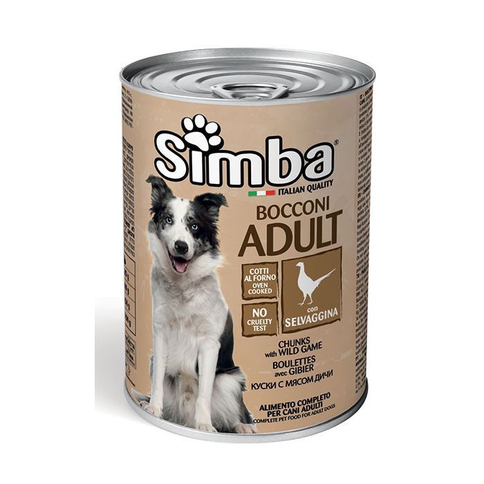 Консерви для собак Simba Dog Wet дичина 415 г (8009470009171)