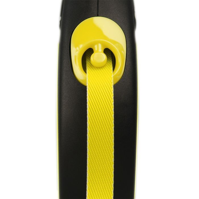 Поводок для собак Flexi New Neon M лента 5 м (желтый) (4000498031704) изображение 2 Поводок для собак Flexi New Neon M лента 5 м (желтый) (4000498031704) изображение 2