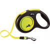 Повідок для собак Flexi New Neon M стрічка 5 м (жовтий) (4000498031704)