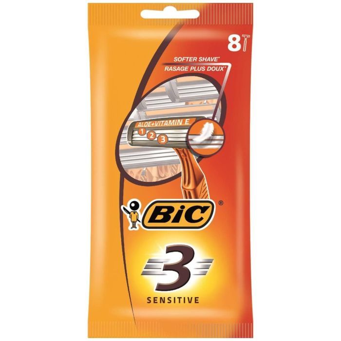 Бритва Bic 3 Sensitive 2 шт. (3086123221673)