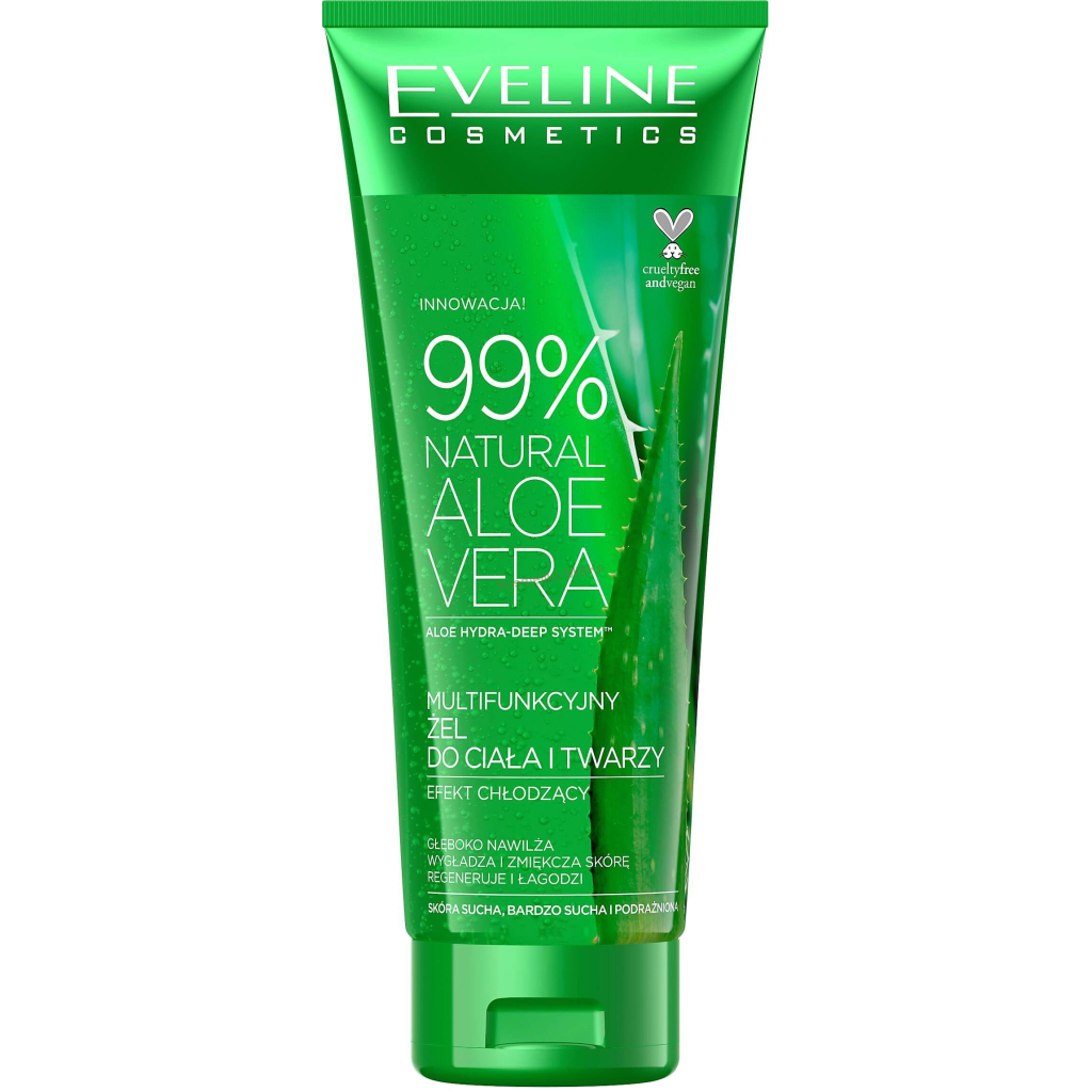 Гель для лица Eveline Cosmetics 99% Aloe Vera 250 мл (5903416009641)