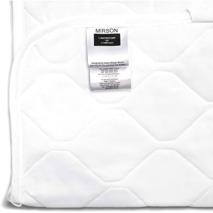 Наматрацник MirSon Natural Line Стандарт Silk 977 70x130 см (2200000833655) зображення 3