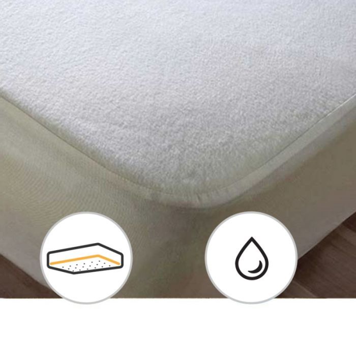 Наматрацник MirSon Terry Waterproof 218 водонепроникний гумка по периметру 70x130 см (2200000327062) зображення 3
