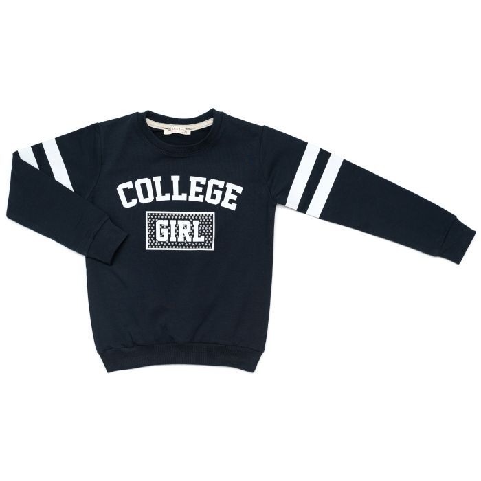 Спортивний костюм дитячий Breeze COLLEGE GIRL (13766-116G-blue) зображення 2