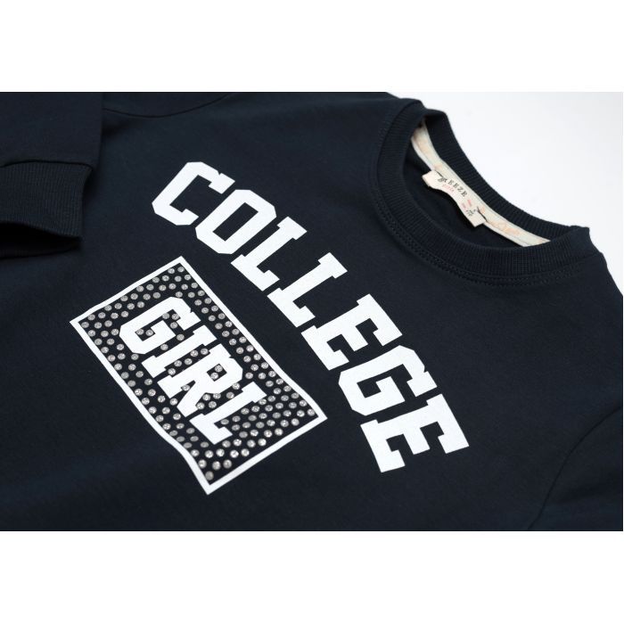 Спортивний костюм дитячий Breeze COLLEGE GIRL (13766-116G-blue) зображення 4