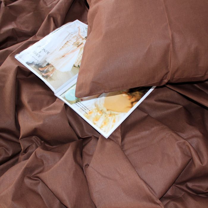 Постельное белье MirSon Ranforce Elite 19-1217 Chocolate perla 160х220 (2200004697383) изображение 4
