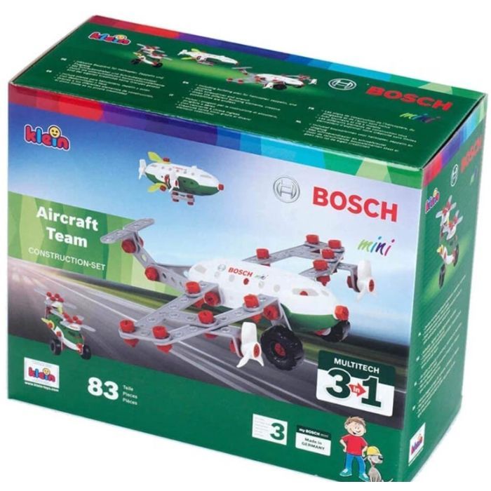 Конструктор Bosch Строительный набор 3-в-1: авиационная команда (8790)