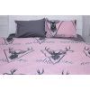 Постільна білизна MirSon Бязь 17-0516 Noble deers pink Євро (2200003644388) зображення 2