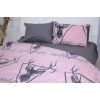 Постільна білизна MirSon Бязь 17-0516 Noble deers pink Євро (2200003644388) зображення 3