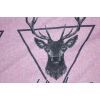 Постільна білизна MirSon Бязь 17-0516 Noble deers pink Євро (2200003644388) зображення 5