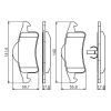 Тормозные колодки Bosch 0 986 424 665 изображение 2