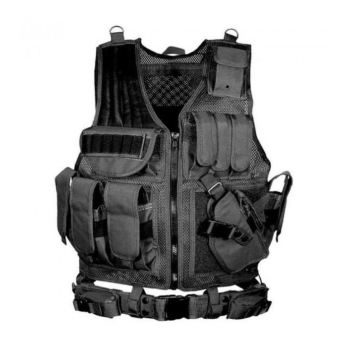 Жилет разгрузочный Leapers Black (PVC-V547BT)