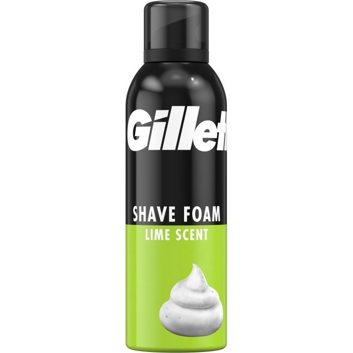 Пена для бритья Gillette Classic Лайм 200 мл (3014260228675)