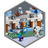 Конструктор LEGO Minecraft Крижаний замок 499 деталей (21186) зображення 7