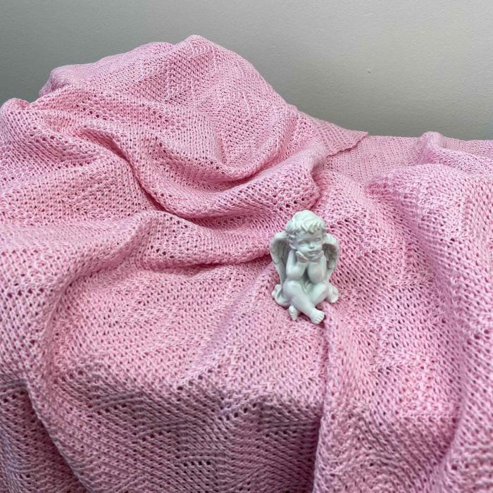 Плед Прованс Дино Зигзаг 130х170 Розовый (4823093432055) изображение 3