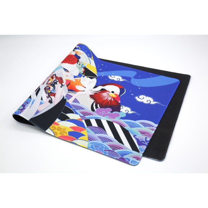 Коврик для мышки Varmilo Lovebirds Blue Desk Mat XL (ZDB032-01) изображение 2