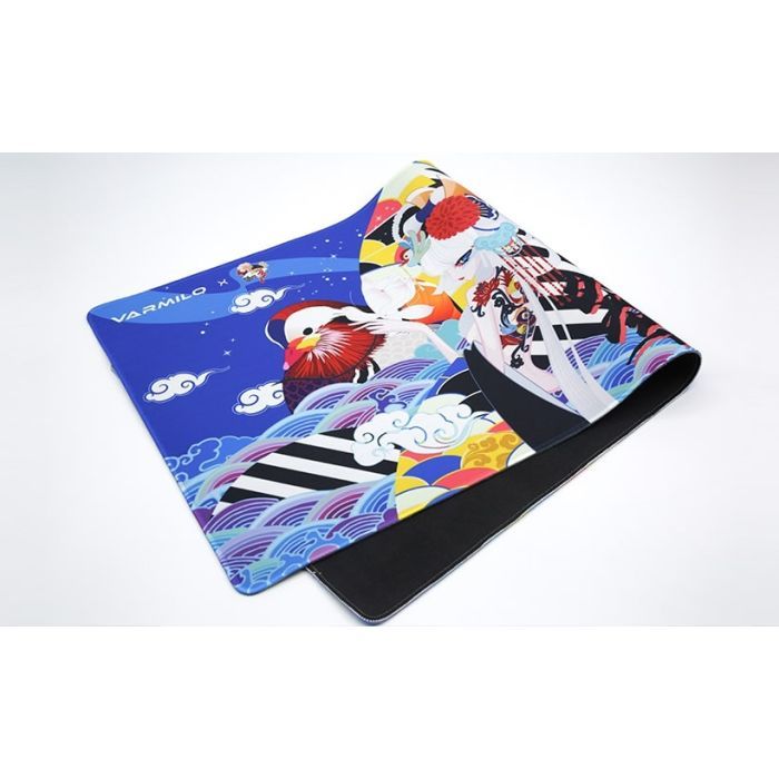 Коврик для мышки Varmilo Lovebirds Blue Desk Mat XL (ZDB032-01) изображение 3
