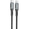 Дата кабель USB-C to USB-C 1.2m CBGPD60WTT1 60W grey Intaleo (1283126518096)