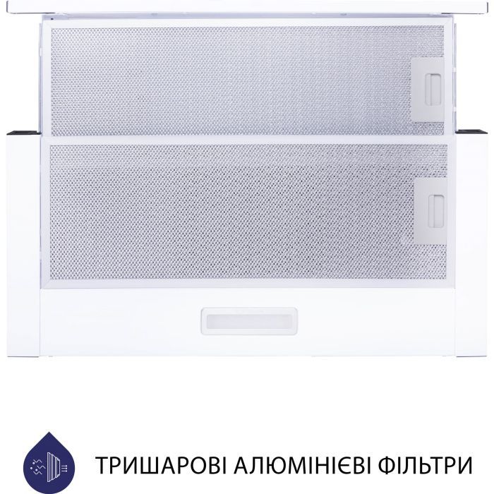 Вытяжка кухонная Minola HTL 5714 WH 1100 LED изображение 3
