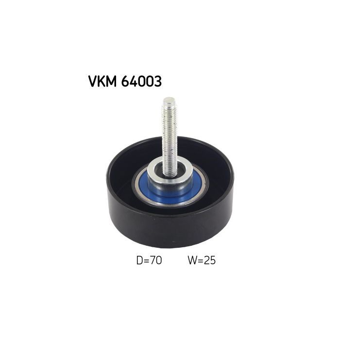 Ролик натягувача ременя SKF VKM 64003