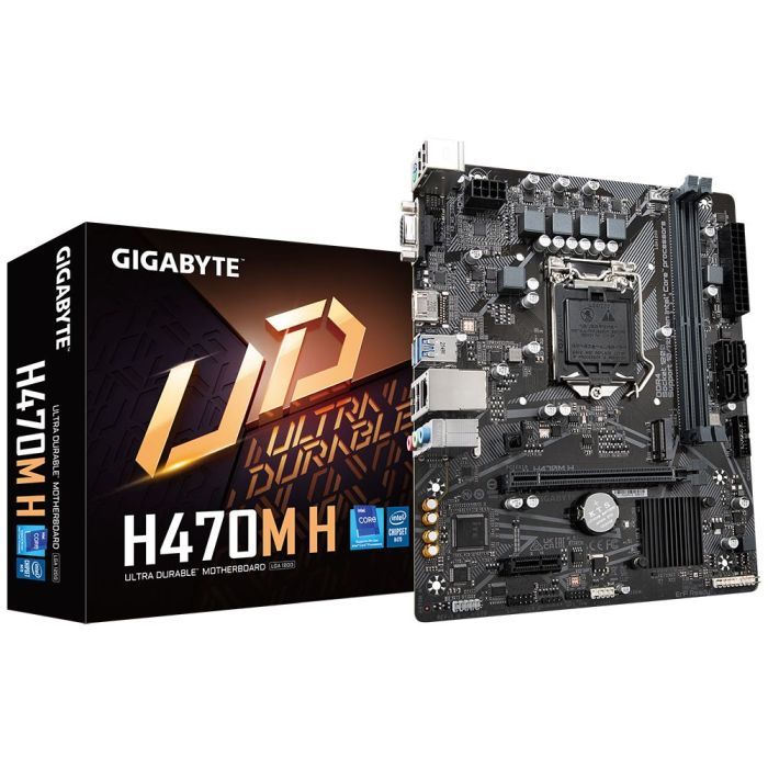 Материнская плата GIGABYTE H470M H