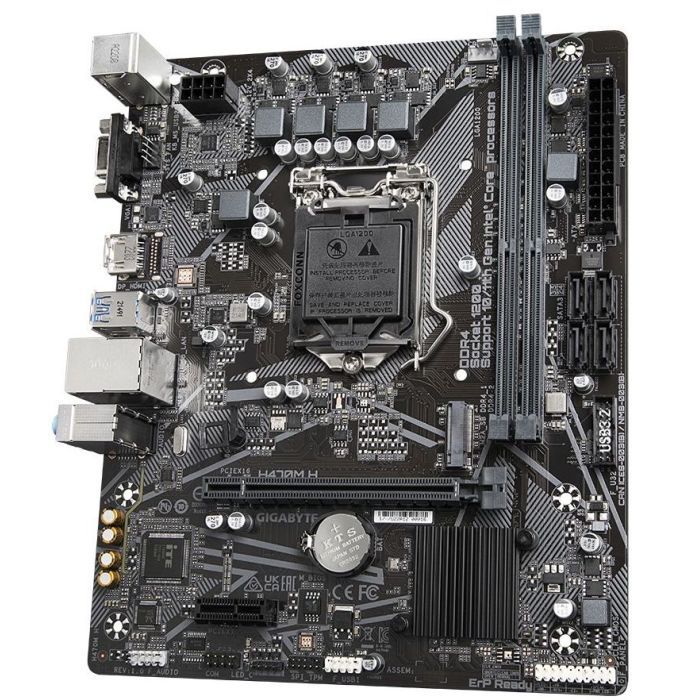 Материнская плата GIGABYTE H470M H изображение 3