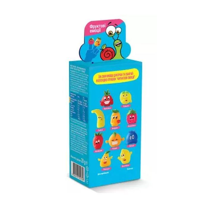 Конфета Bob Snail Улитка Боб набор Яблоко-груша с игрушкой 51 г (4820219342748) изображение 2