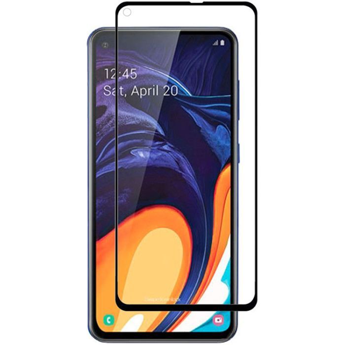 Скло захисне PowerPlant Full screen Samsung Galaxy A60, Black (GL606870)