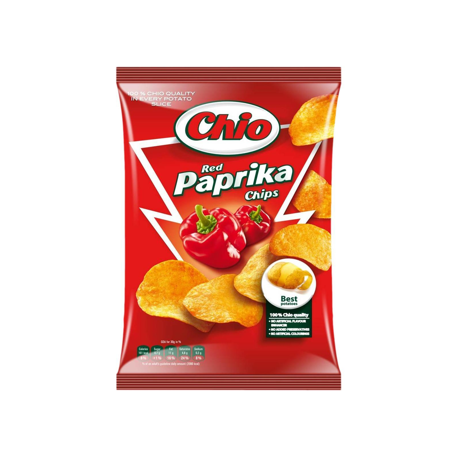 Чипсы Chio Chips со вкусом паприки 75 г (5997312700610)