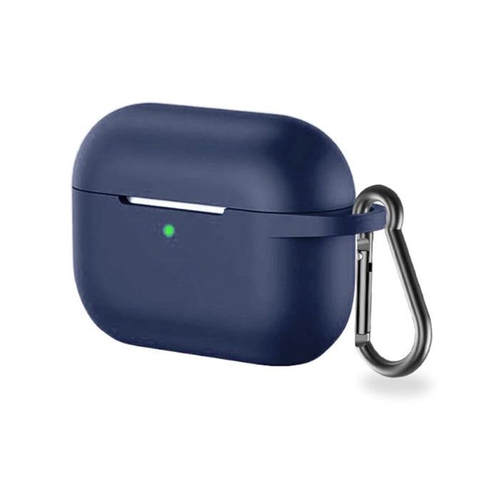 Чохол для навушників BeCover Silicon для Apple AirPods Pro Navy Blue (704483)