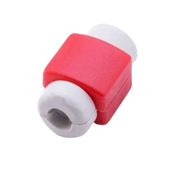 Тримач для кабелю Extradigital Cable Clips Savior for Aplle iPhone, захист від заломів, Red (KBC1738)