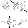 Тримач для кабелю Extradigital Cable Clips Savior for Aplle iPhone, захист від заломів, Red (KBC1738) зображення 4