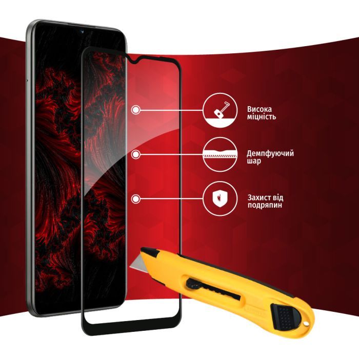 Скло захисне Intaleo Full Glue RealMe C25Y (1283126542381) зображення 4