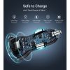 Зарядное устройство Choetech car 2хUSB-C 40W PD black (TC0008-BK) изображение 7