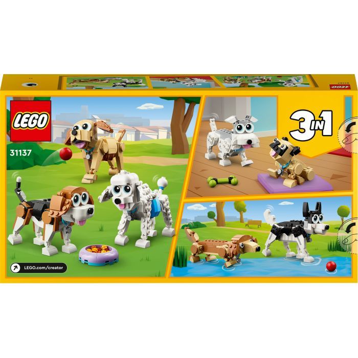 Конструктор LEGO Creator Милые собачки 475 деталей (31137) изображение 10