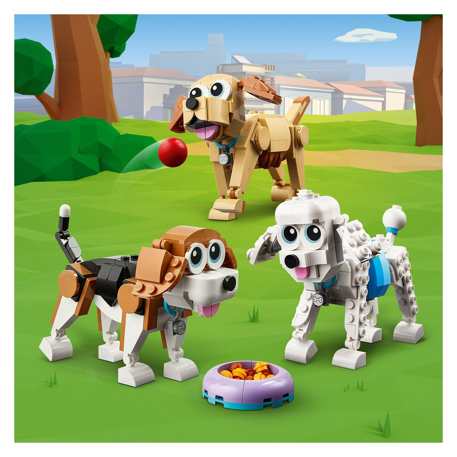 Конструктор LEGO Creator Милі собачки 475 деталей (31137) зображення 3