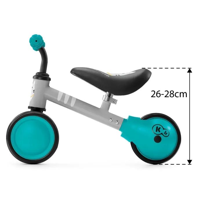Беговел Kinderkraft Cutie каталка Turquoise (KKRCUTITRQ0000) (5902533913633) изображение 4