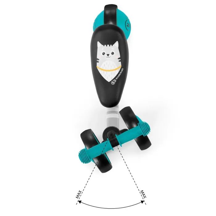 Беговел Kinderkraft Cutie каталка Turquoise (KKRCUTITRQ0000) (5902533913633) изображение 5