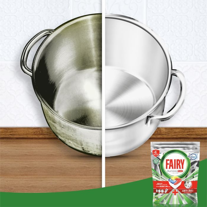 Таблетки для посудомоечных машин Fairy Platinum Plus All in One Lemon 71 шт. (8700216236126) изображение 3
