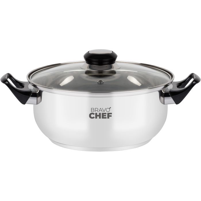Кастрюля Bravo Chef 4.5 л Bakelite (BC-2002-24)