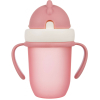 Поильник-непроливайка Canpol babies Matte Pastels с силиконовой трубочкой 210 мл Розовый (56/522_pin) изображение 2