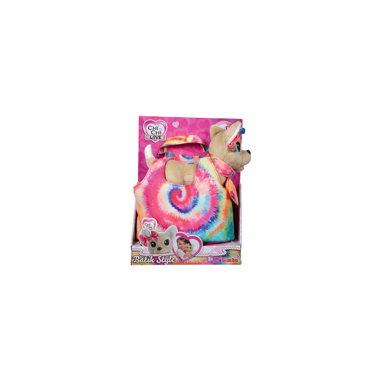 Мягкая игрушка Chi Chi Love Собачка Чихуахуа Фэшн Батик с сумочкой 20 см (5890008) изображение 6