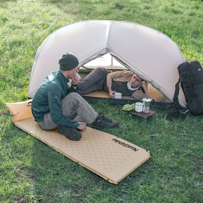 Туристический коврик Naturehike NH15Q002-D 25 мм Yellow (6927595782576) изображение 6