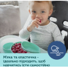 Тарілка дитяча Canpol babies Ведмедик на присосці Рожева (51/401_pin) зображення 5