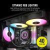 Система жидкостного охлаждения Corsair iCUE H100i Elite LCD XT Display Liqui (CW-9060074-WW) изображение 4