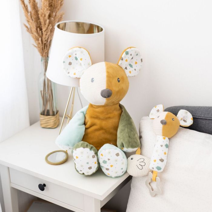 Погремушка Canpol плюшевая с пищалкой Mouse (77/200) изображение 9