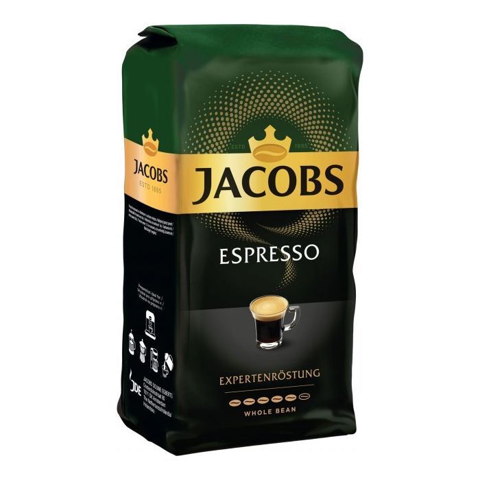 Кофе Jacobs Espresso в зернах 1 кг (prpj.39187) изображение 2