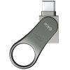 USB флеш накопичувач Silicon Power 128 GB DriveMobile C80 USB 3.1 + Type-C Silver (SP128GBUC3C80V1S) зображення 2